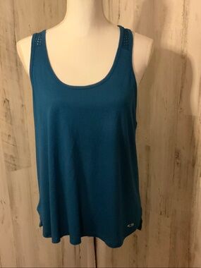 Champion Teal Blue Women's Athletic Tank Top
